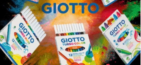 Giotto Stilnovo Pastelli Colorati In Astuccio 36 Colori, Multicolore, 13 X  1.6 X 22 Cm