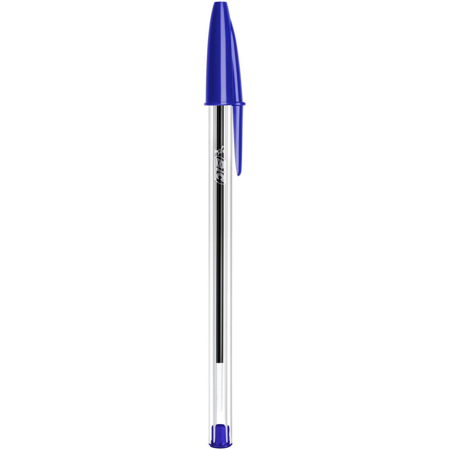 BIC 830863– Penna, Stick Ballpoint Pen, Blu, 1 mm, 0,4 mm, medio，10pz