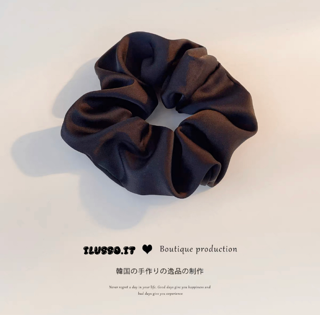 ilusso 1pz Scrunchies semplice