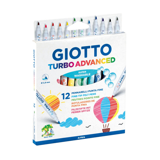 Giotto F426000 Turbo Advanced Ast. 12 pennarelli